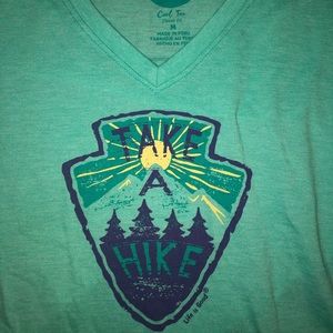 TEAL LIFE IS GOOD SHIRT